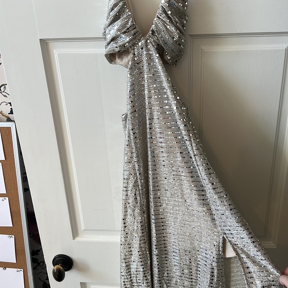 Metallic Topshop Dress Size US2 - Picture 6 of 7